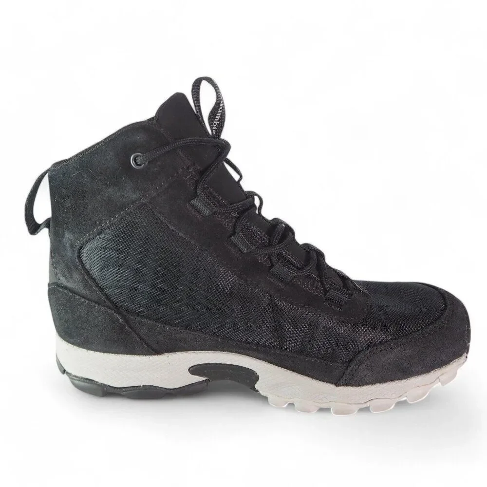 Columbia Flow Borough Mid Outdoor Hiking‎ Boots Black BY0121-010 Youth 3